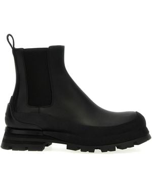 McQueen "Wander" Ankle Boots - Black