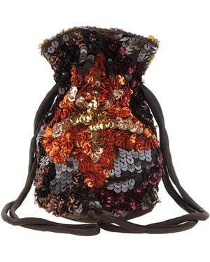 P.A.R.O.S.H. 'gla' Shoulder Bag - Red
