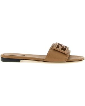 Fendi 'baguette' Slides - Multicolour