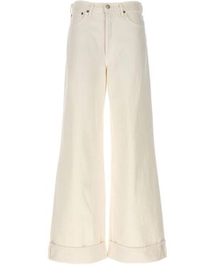 Agolde 'dame' Jeans - White