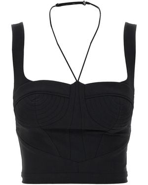 Nensi Dojaka Shaped Top - Black
