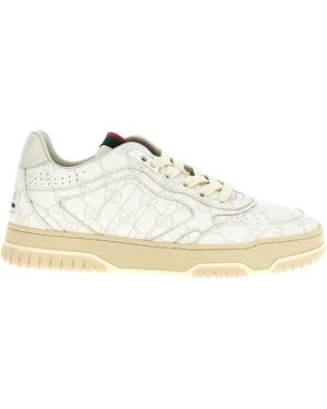 Gucci Sneaker 'Re-Web Gg Supreme' - Bianco