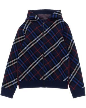 Burberry 'jimmy' Cardigan - Blue