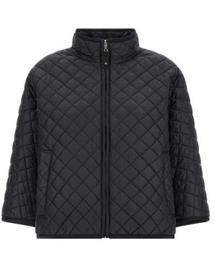 Max Mara Cappa Reversibile 'Delfina' - Nero