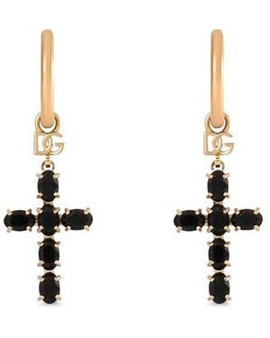 Dolce & Gabbana Orecchini Creola - Bianco