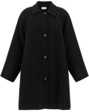 The Row 'ina' Coat - Black