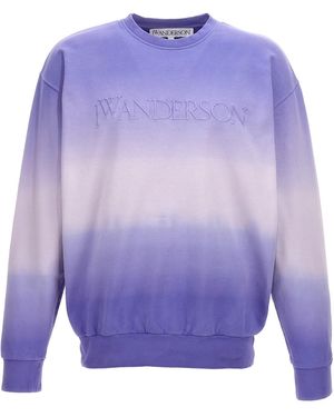 JW Anderson J.W.Anderson 'Gradient' Sweatshirt - Purple