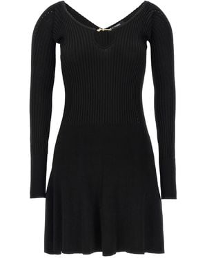 Jacquemus 'La Mini Robe Pralù' Mini Dress - Black