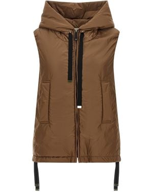 Max Mara 'Greengo' Vest - Brown