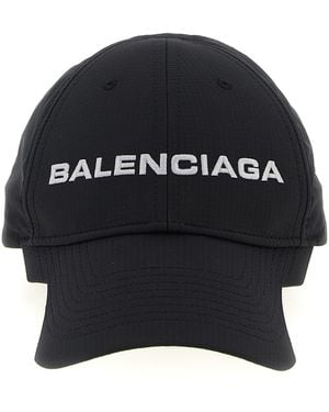 Balenciaga Kappe Mit Logo - Schwarz