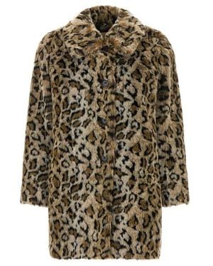 Twinset Animalier Coat - Multicolor