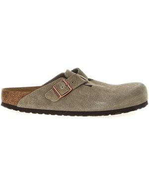 Birkenstock Sabot Aus Veloursleder - Braun