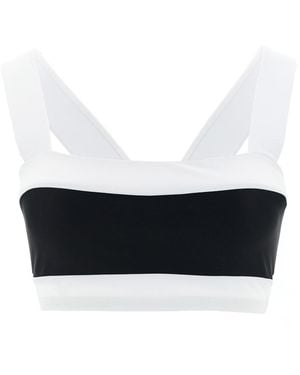 Goldbergh 'plonge' Bikini Top - 'active' Line - White