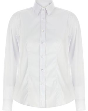 Xacus Shirt With Sartorial Darts - White