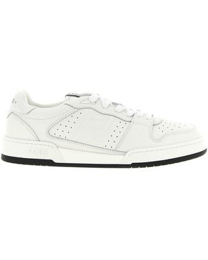 Fendi Sneakers " Match" - Weiß