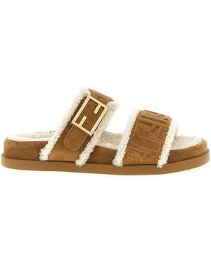 Fendi Sandalen Feel' - Natur