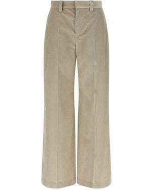 Brunello Cucinelli Corduroy Trousers - Natural