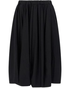 Comme des Garçons Wool Skirt - Black