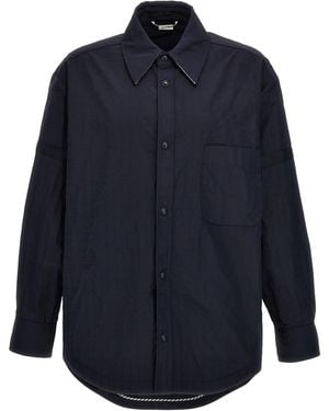 Thom Browne Camicia Oversize Ripstop - Blu