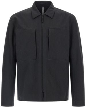 Veilance 'mionn' Overshirt - Black
