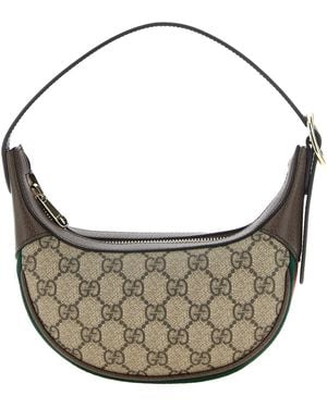 Gucci 'ophidia' Small Shoulder Bag - Metallic