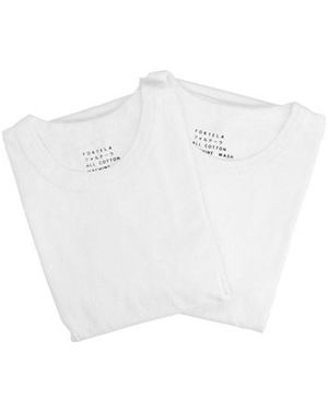 Fortela 2-pack t-shirt cotone - Bianco