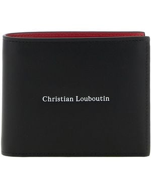 Christian Louboutin 'canopy' Bi-fold Wallet - Black