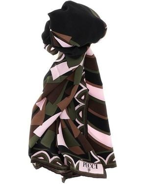 PUCCI Stola 'Baiadera' - Nero