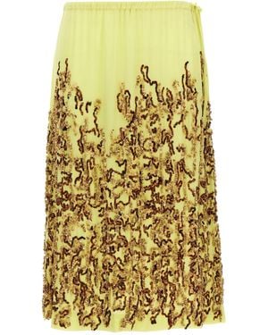 Dries Van Noten 'Salga' Skirt - Yellow