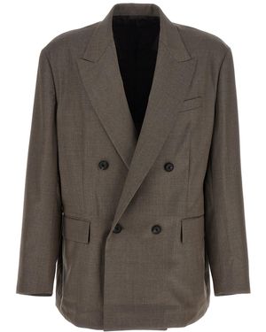 Ssstein Extra Fine Wool Blazer - Brown
