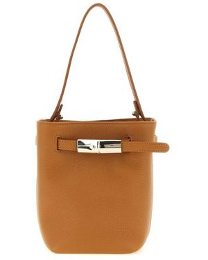 Longchamp Borsa A Secchiello 'Xs Le Smart' - Marrone