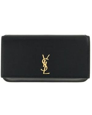Saint Laurent Porta Smartphone 'Cassandre' - Nero