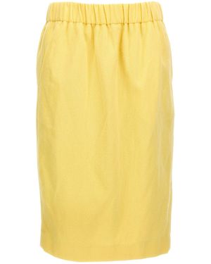 Dries Van Noten Safya' Skirt - Yellow