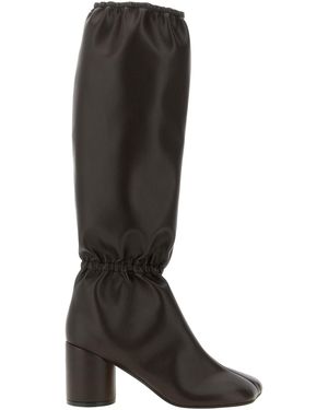 MM6 by Maison Margiela 'anatomic' Boots - Black