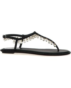 Rene Caovilla Sandals 'Diana' - Black