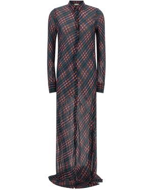 Dries Van Noten 'dalima' Dress - Grey
