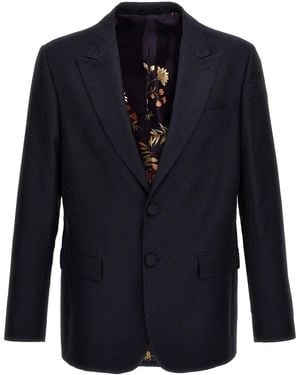 Etro Blazer 'Giacca Monopetto' - Blue