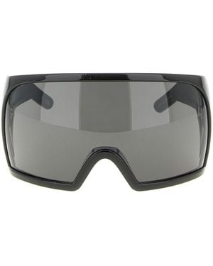 Rick Owens Kriester Shiny Sunglasses - Grey