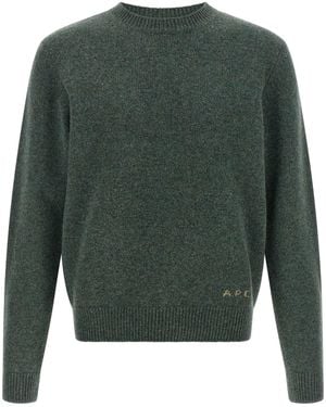 A.P.C. Pullover "Edmond" - Grün