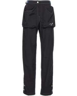 PUCCI Logo Nylon Trousers - Black