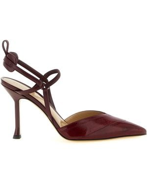 Fendi 'very Colibrì' Slingback - Brown