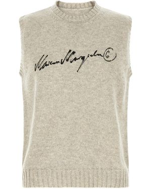 MM6 by Maison Margiela 'margiela 6' Vest - Grey
