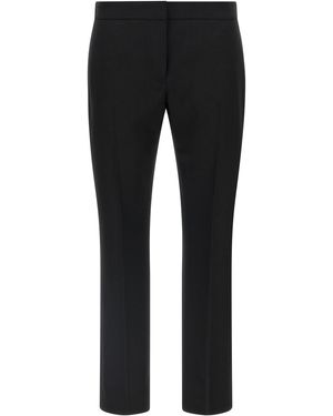 McQueen Cigarette Trousers - Black