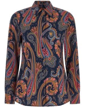 Etro Floral Paisley Shirt - Black