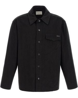 Saint Laurent Cotton Overshirt - Black