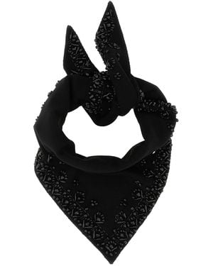 P.A.R.O.S.H. Schal "Look26" - Schwarz