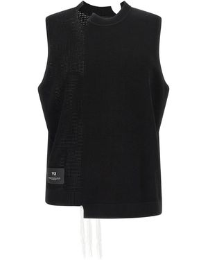 Y-3 ' Gfx' Vest - Black