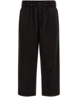 Y-3 Velvet Effect Joggers - Black