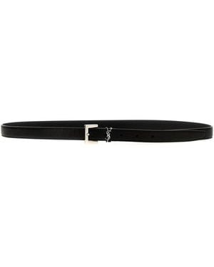 Saint Laurent Gürtel 'Cassandre' - Schwarz