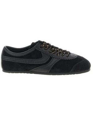 Dries Van Noten Sneaker Suede - Nero